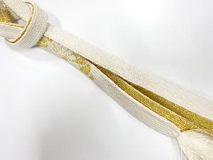 正絹　手組帯締め